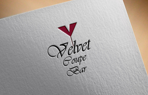 Logo Design by PD_Designs for Velvet Coupe Wine Bar | Design: #36503795