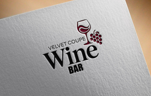 Logo Design by PD_Designs for Velvet Coupe Wine Bar | Design: #36503797