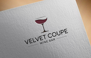 Logo-Design von PD_Designs für Velvet Coupe Wine Bar | Design: #36503801