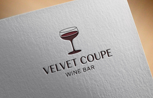 Logo-Design von PD_Designs für Velvet Coupe Wine Bar | Design: #36503803