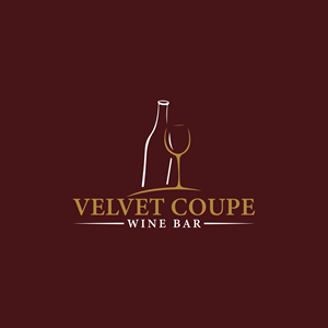 Logo Design by Design Kit Mazba for Velvet Coupe Wine Bar | Design: #36513730