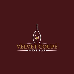 Logo Design by Design Kit Mazba for Velvet Coupe Wine Bar | Design: #36513731