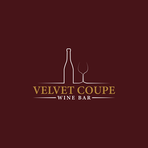 Logo Design by Design Kit Mazba for Velvet Coupe Wine Bar | Design: #36513751
