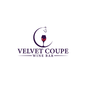 Logo Design by Design Kit Mazba for Velvet Coupe Wine Bar | Design: #36513760