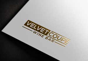 Logo Design by Jubaidur Creative Designer for Velvet Coupe Wine Bar | Design: #36536634