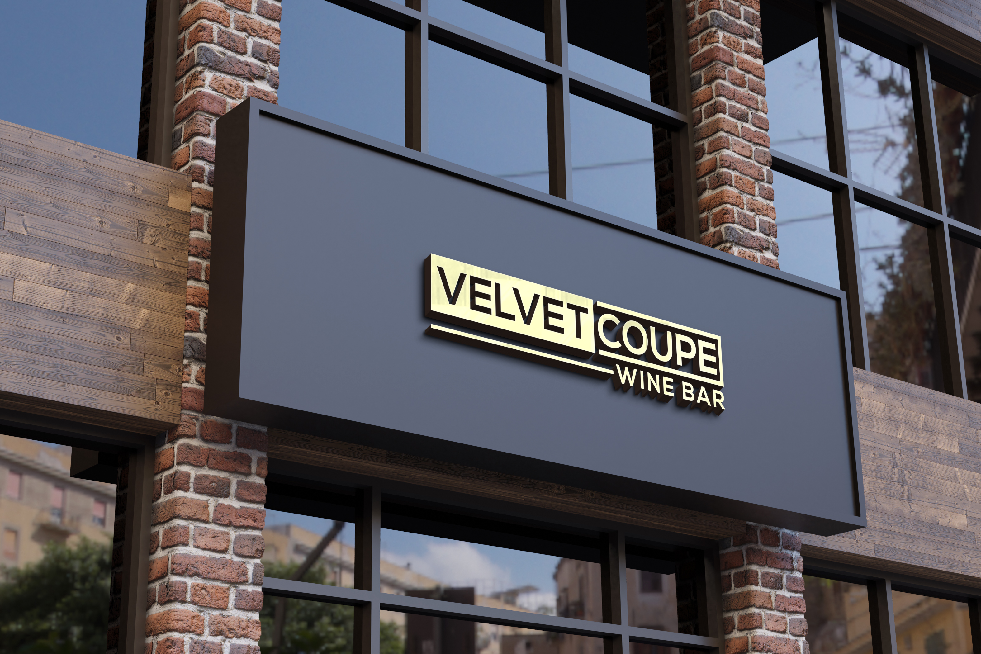 Logo Design by Jubaidur Creative Designer for Velvet Coupe Wine Bar | Design #36536638