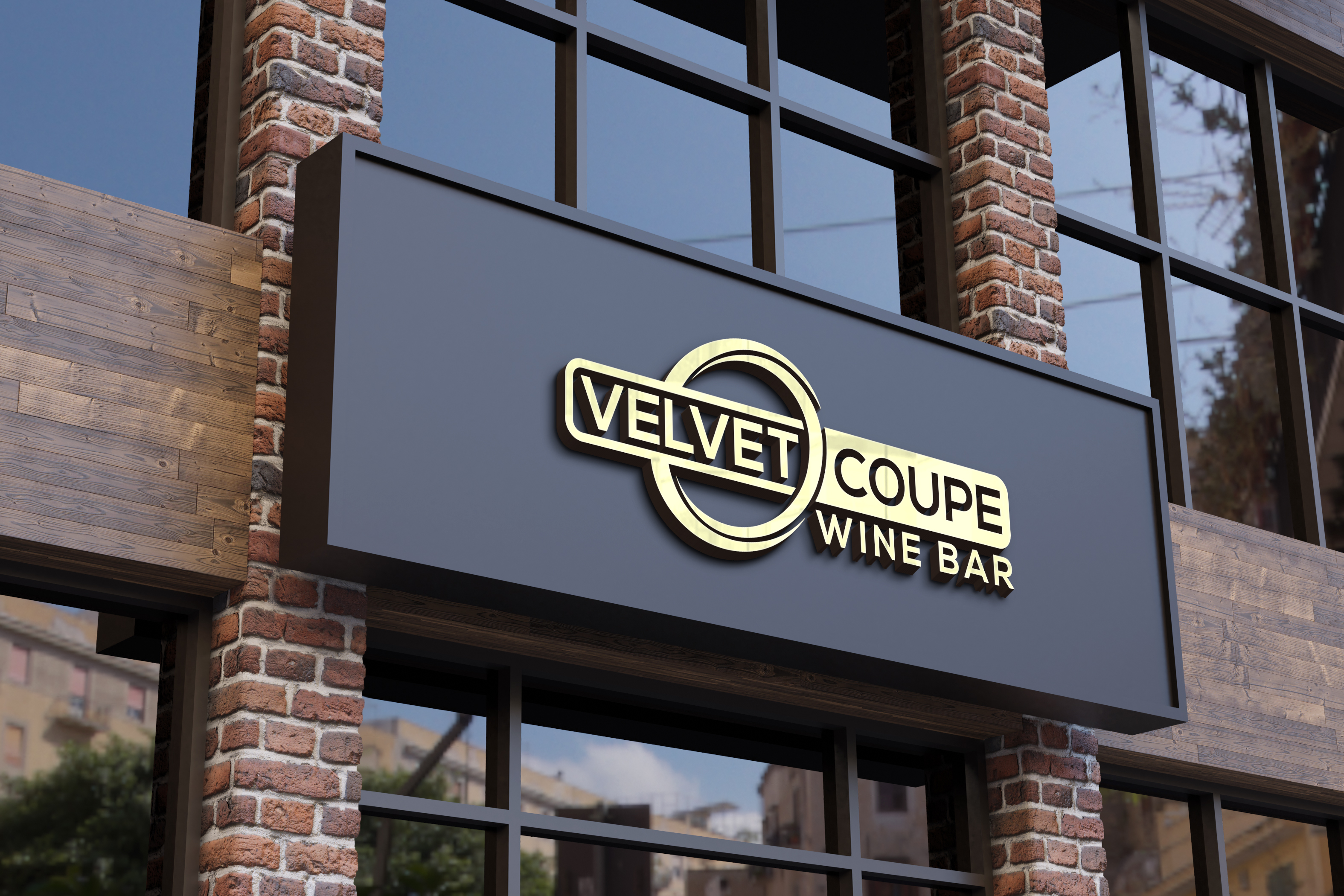 Logo Design by Jubaidur Creative Designer for Velvet Coupe Wine Bar | Design #36536639