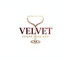 Logo-Design von @Rijha für Velvet Coupe Wine Bar | Design: #36514471