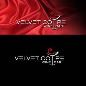 Logo Design by Subha_Islam for Velvet Coupe Wine Bar | Design: #36547376