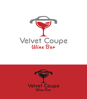 Logo Design by saimo1 for Velvet Coupe Wine Bar | Design: #36508975