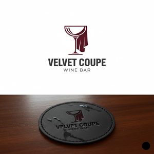 Logo Design by saimo1 for Velvet Coupe Wine Bar | Design: #36534838