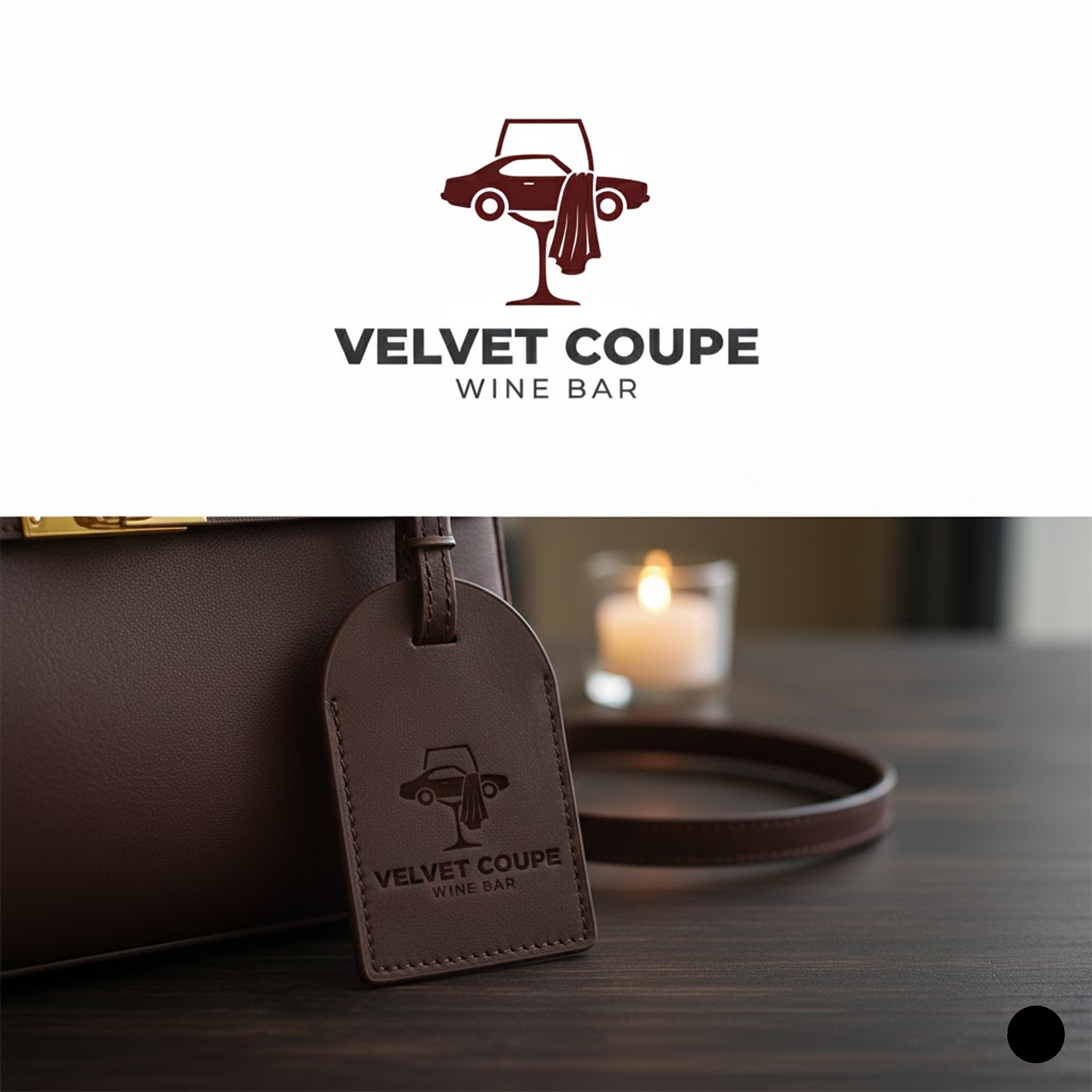 Logo Design by saimo1 for Velvet Coupe Wine Bar | Design #36534840