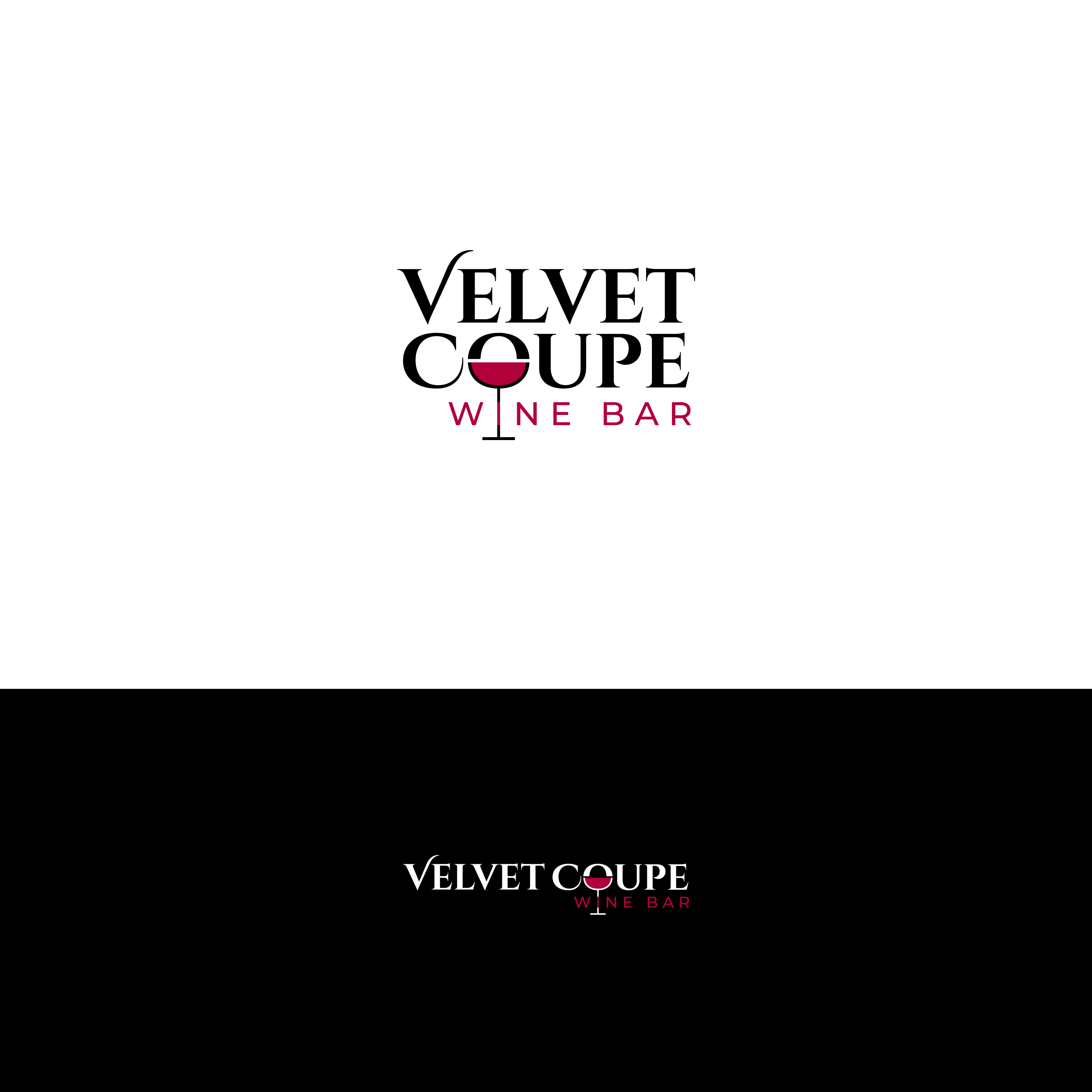 Logo-Design von arcoalex für Velvet Coupe Wine Bar | Design #36504057
