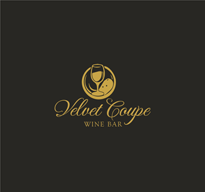 Logo Design by sehrish_shaikh for Velvet Coupe Wine Bar | Design: #36543887