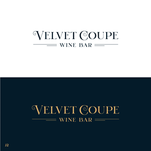 Logo-Design von Sujit Banerjee für Velvet Coupe Wine Bar | Design: #36504885