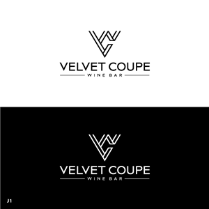 Logo-Design von Sujit Banerjee für Velvet Coupe Wine Bar | Design: #36504886