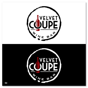Logo-Design von Sujit Banerjee für Velvet Coupe Wine Bar | Design: #36504887