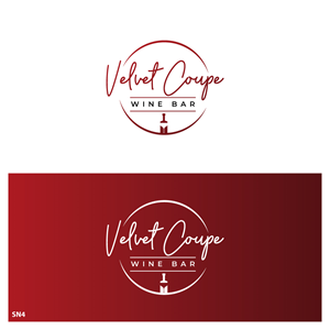 Diseño de Logo por Sujit Banerjee para Velvet Coupe Wine Bar | Diseño: #36509897