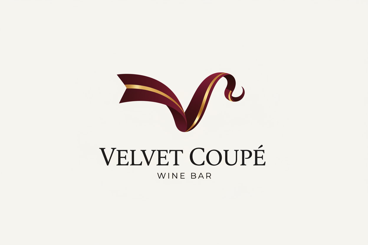 Logo Design by raigraphics for Velvet Coupe Wine Bar | Design #36507681