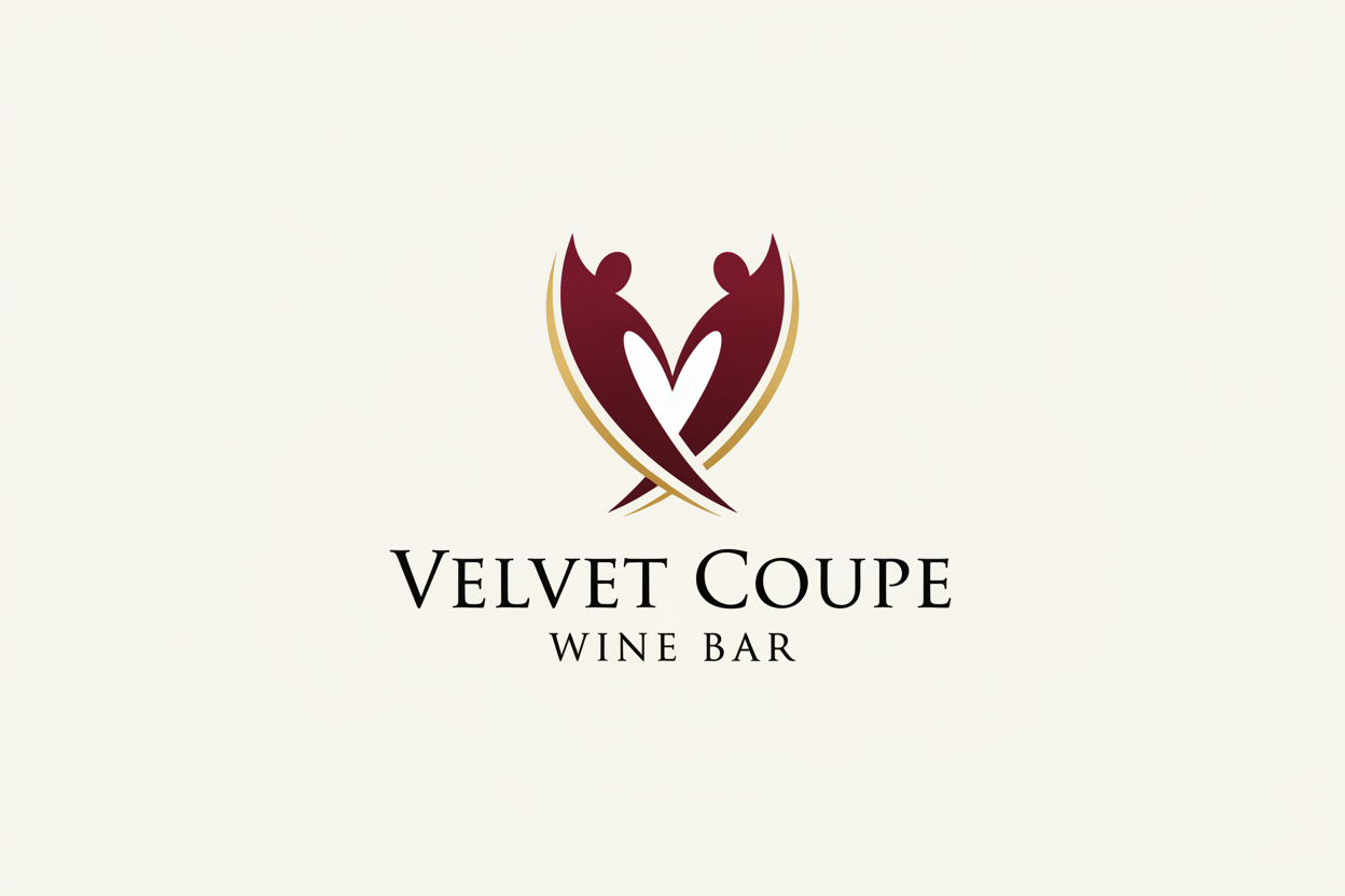 Logo Design by raigraphics for Velvet Coupe Wine Bar | Design #36507682