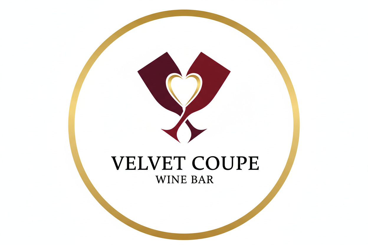 Logo Design by raigraphics for Velvet Coupe Wine Bar | Design #36507684