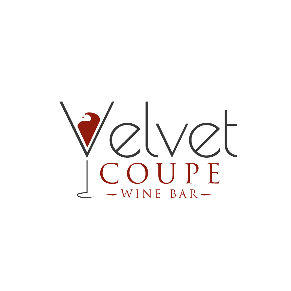 Logo Design by Team13 for Velvet Coupe Wine Bar | Design #36511682
