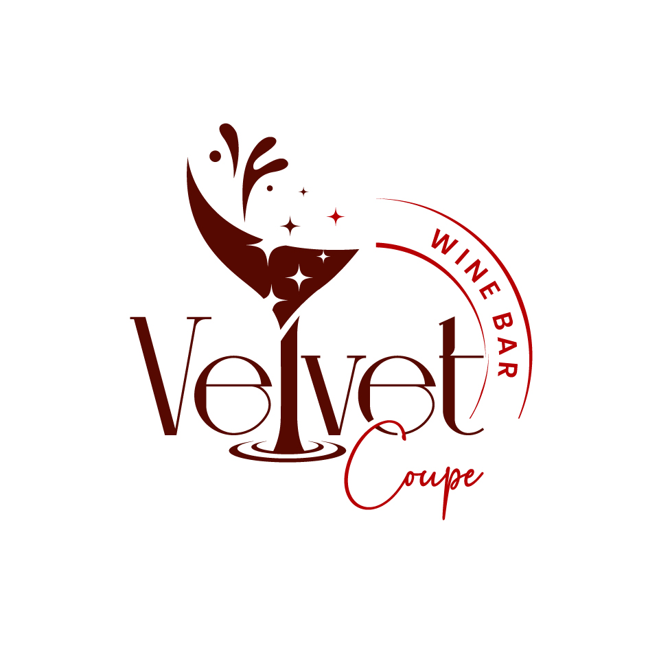 Logo Design by Team13 for Velvet Coupe Wine Bar | Design #36511685
