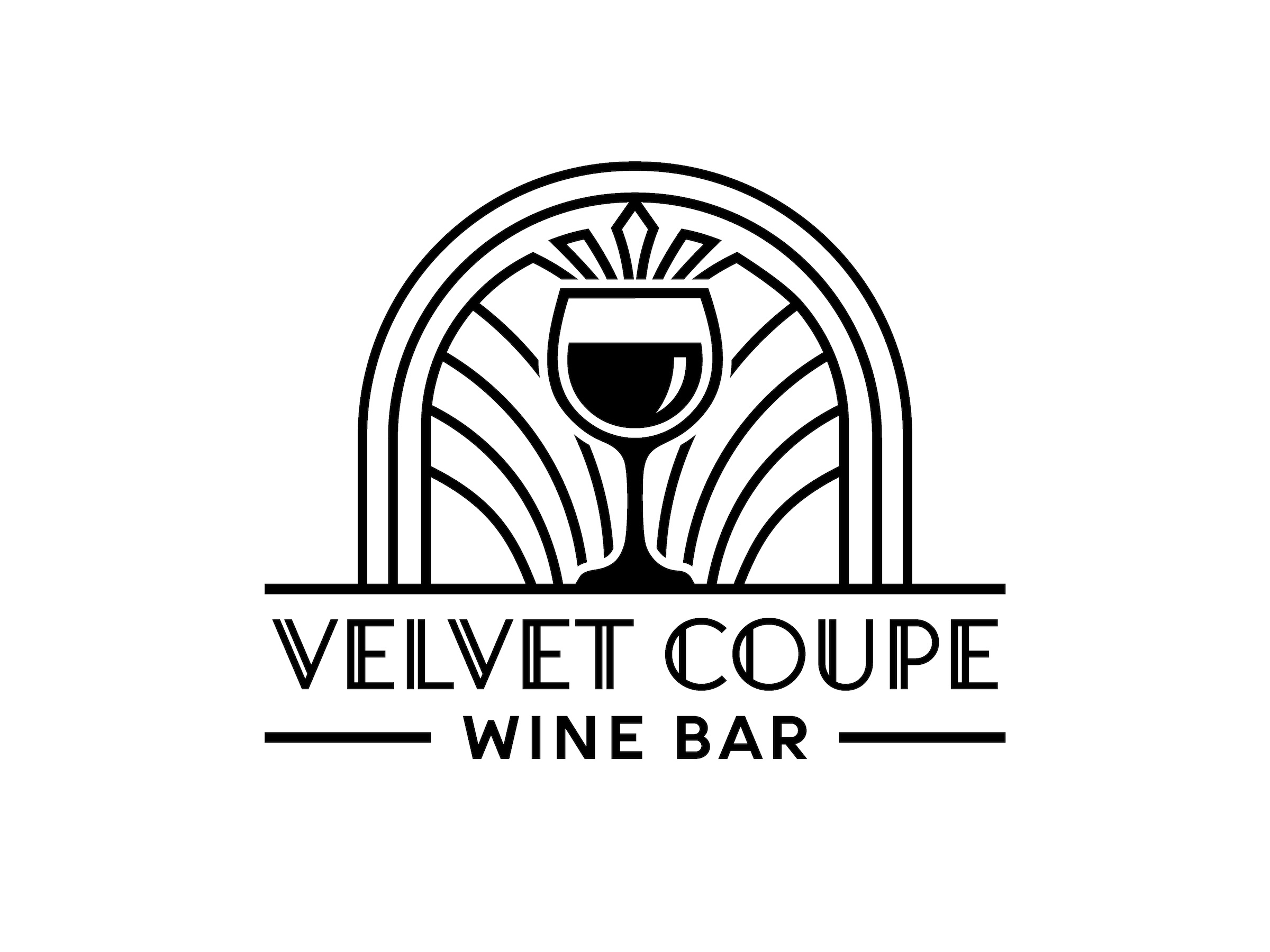 Logo-Design von brianritterdesign für Velvet Coupe Wine Bar | Design #36525441