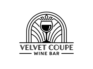 Logo Design by brianritterdesign for Velvet Coupe Wine Bar | Design: #36525441