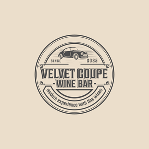 Logo Design by OnYXx_93 for Velvet Coupe Wine Bar | Design: #36524491