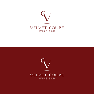 Diseño de Logo por anonrotide para Velvet Coupe Wine Bar | Diseño: #36538935