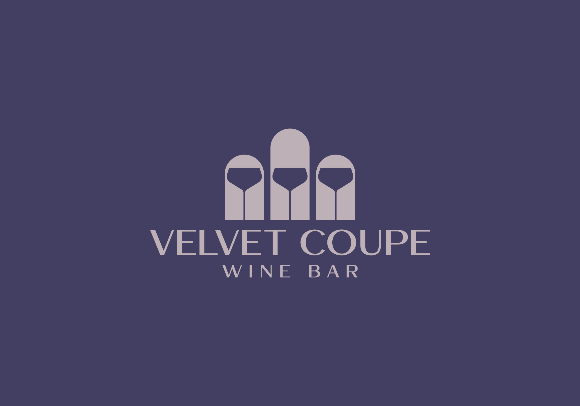 Logo-Design von John316 für Velvet Coupe Wine Bar | Design #36529632