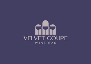 Logo Design by John316 for Velvet Coupe Wine Bar | Design: #36529632