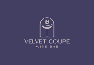 Logo Design by John316 for Velvet Coupe Wine Bar | Design: #36531474
