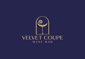 Logo Design by John316 for Velvet Coupe Wine Bar | Design: #36532316