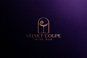 Logo Design by John316 for Velvet Coupe Wine Bar | Design: #36532317