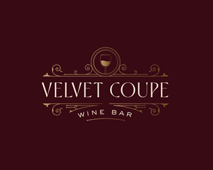 Diseño de Logo por AlexMorisseau para Velvet Coupe Wine Bar | Diseño: #36520008