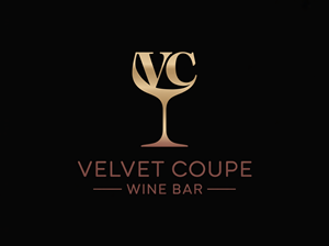 Logo Design by Minang Art_Studio for Velvet Coupe Wine Bar | Design: #36540966