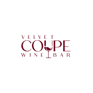 Logo Design by ares_h1 for Velvet Coupe Wine Bar | Design: #36505235