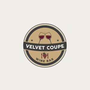 Diseño de Logo por Bushra141 para Velvet Coupe Wine Bar | Diseño: #36513039