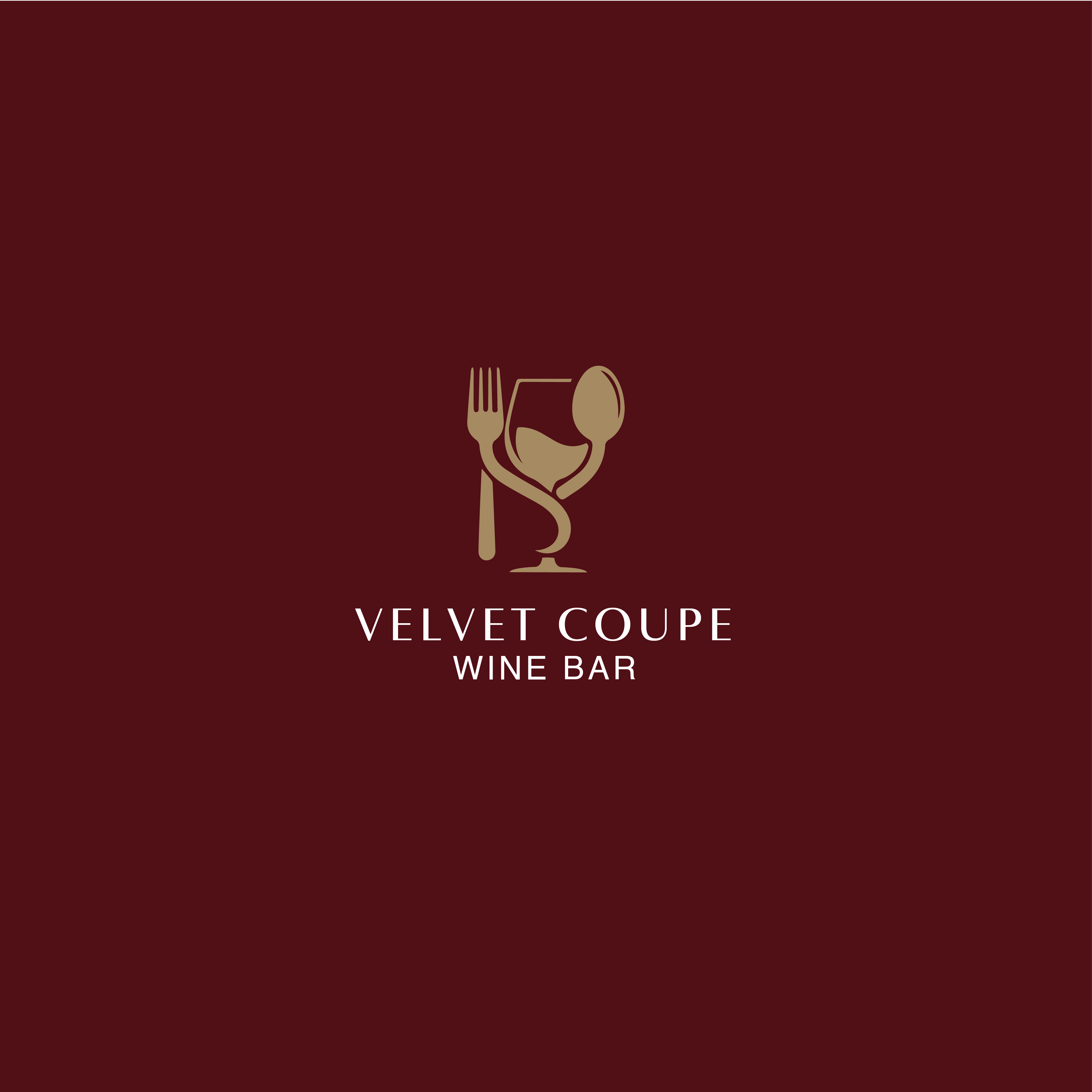 Diseño de Logo por Bushra141 para Velvet Coupe Wine Bar | Diseño #36513041