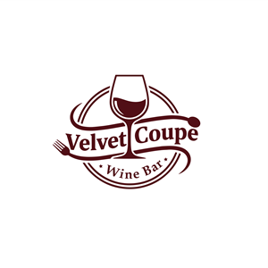 Logo Design by Bushra141 for Velvet Coupe Wine Bar | Design: #36532641