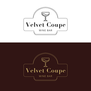 Logo Design by GumelarStd for Velvet Coupe Wine Bar | Design: #36525924
