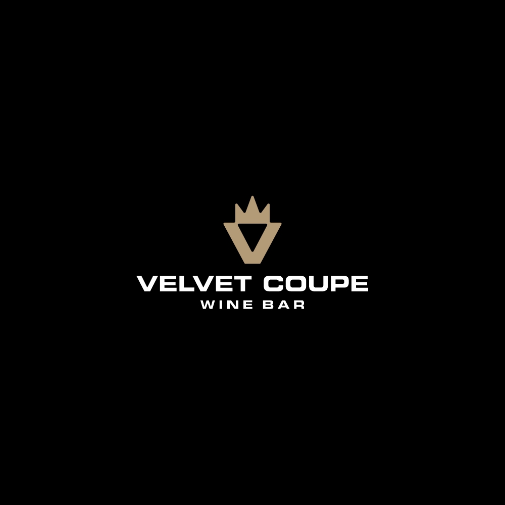 Logo Design by W1NTER for Velvet Coupe Wine Bar | Design #36526626