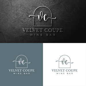 Logo Design by handart for Velvet Coupe Wine Bar | Design: #36565599