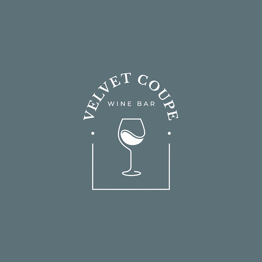 Logo Design by handart for Velvet Coupe Wine Bar | Design #36565735