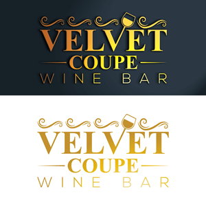 Logo Design by Dior design for Velvet Coupe Wine Bar | Design: #36506941