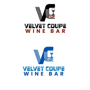 Logo Design by OxlipcoSystems for Velvet Coupe Wine Bar | Design: #36511747