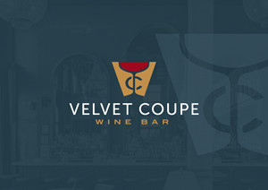 Logo-Design von grrssn für Velvet Coupe Wine Bar | Design: #36503595