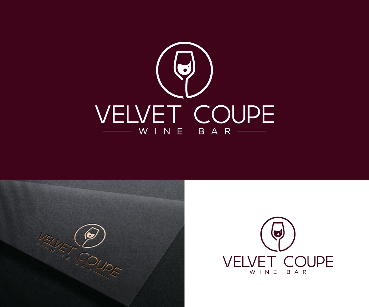 Design de Logo par Ansh Design pour Velvet Coupe Wine Bar | Design #36505362